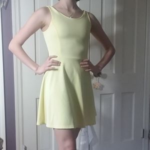 * H&M Yellow Midi Dress